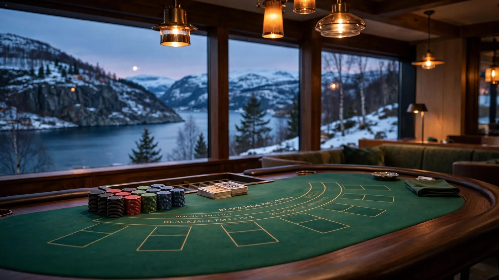 Blackjack i Norge: bordvilkår og spilleregler