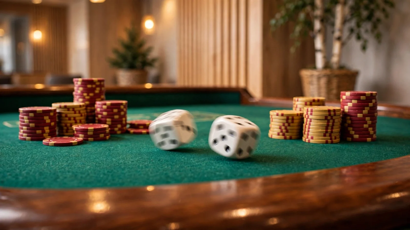 Casinoer med craps: regler, nettbord og odds