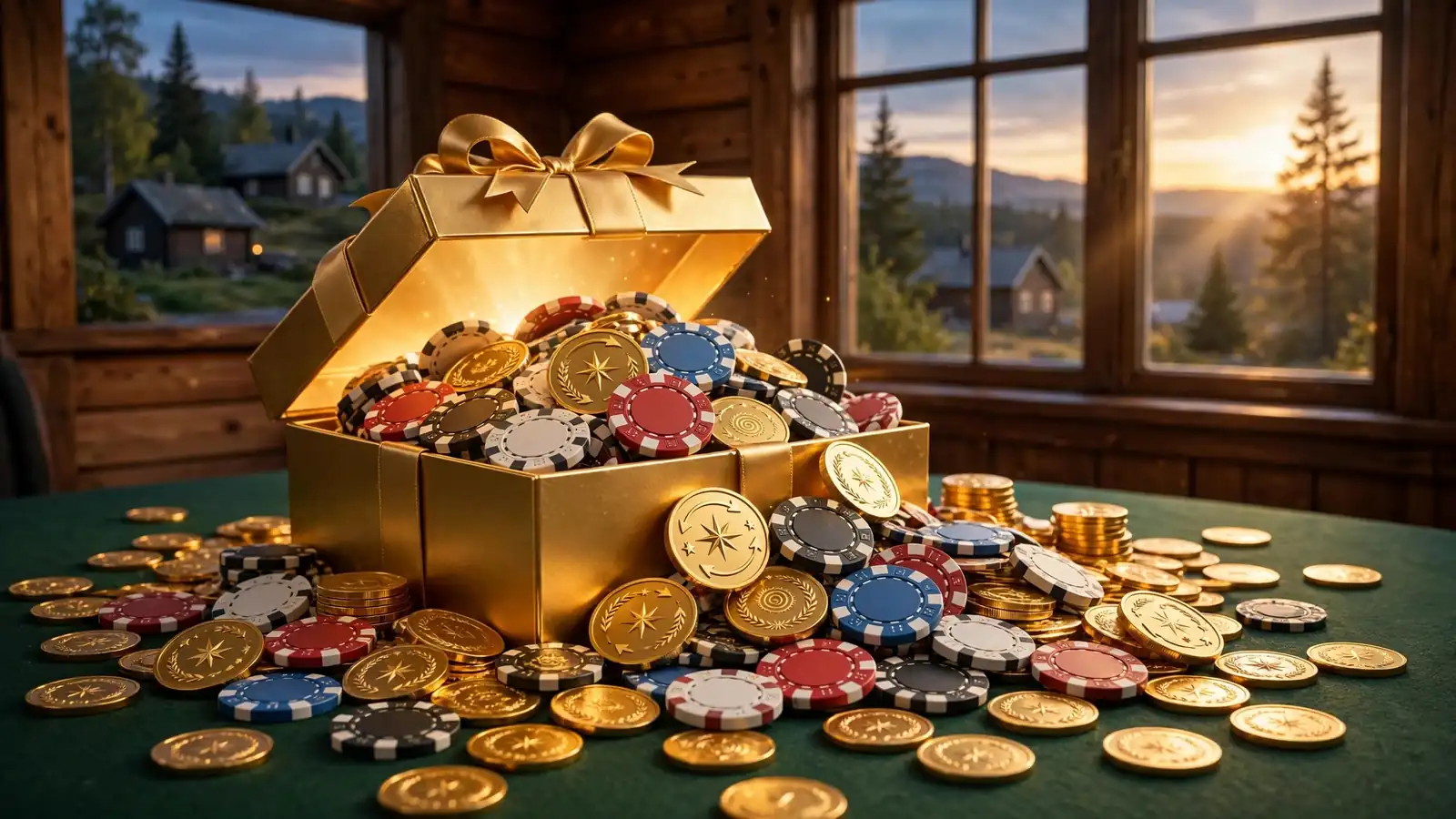 Bonuser på norske casinoer og nettcasinoer
