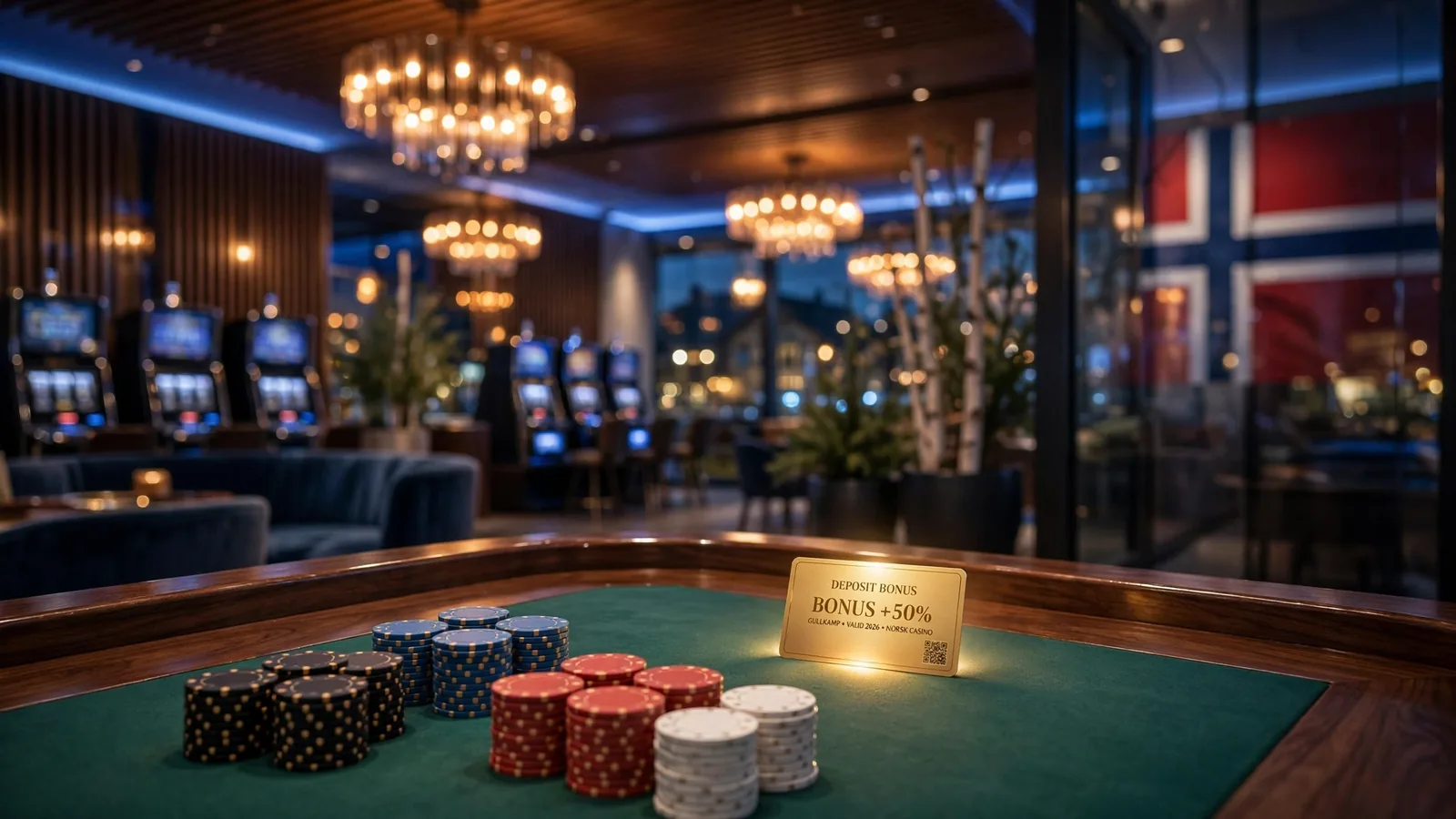 Casinoer med innskuddsbonus: slik fungerer tilbudene