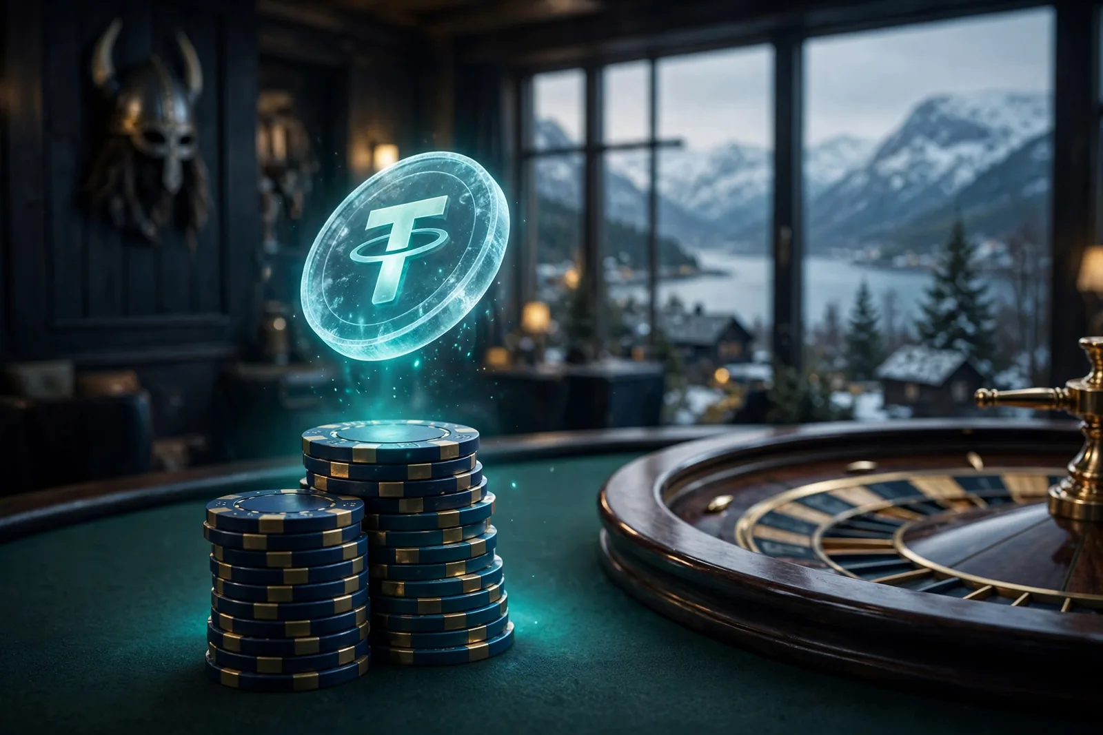 Casinoer med Tether i Norge: innskudd og uttak